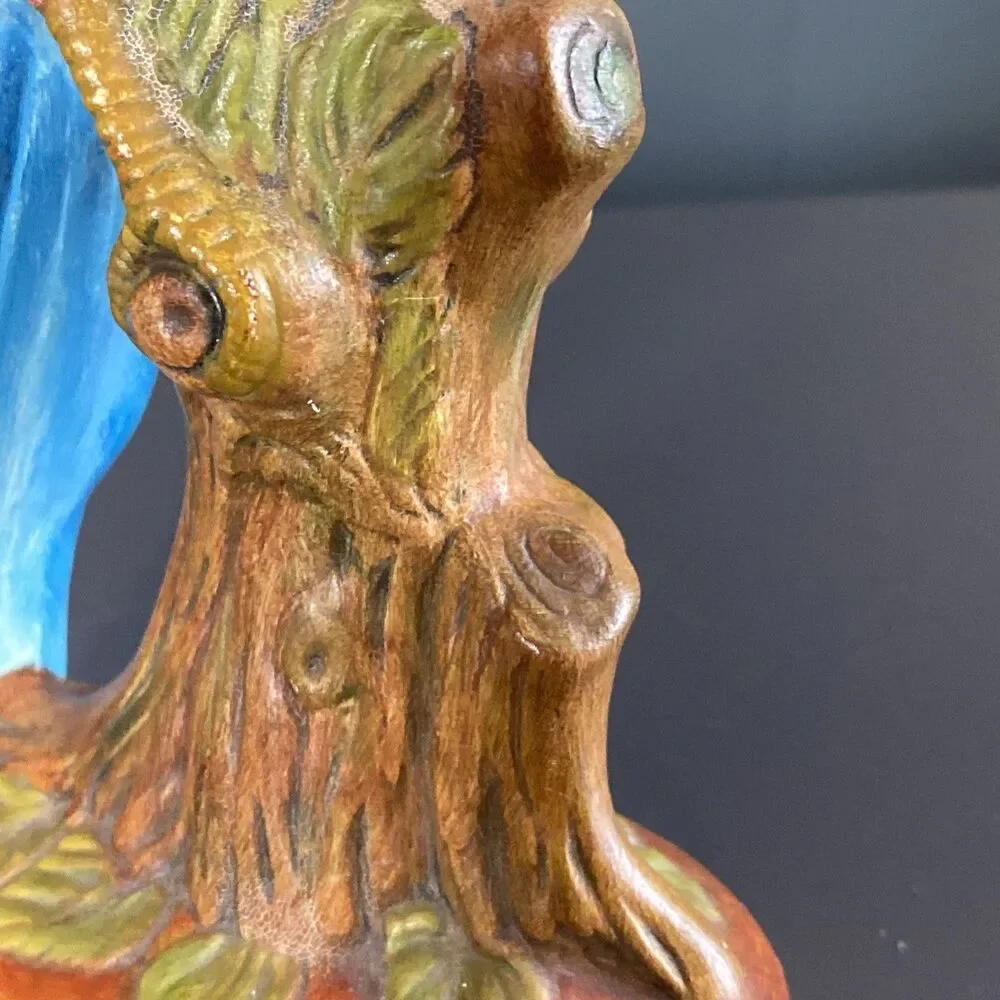 Vintage 1982 Holland Mold Ceramic Parrot Figure 10